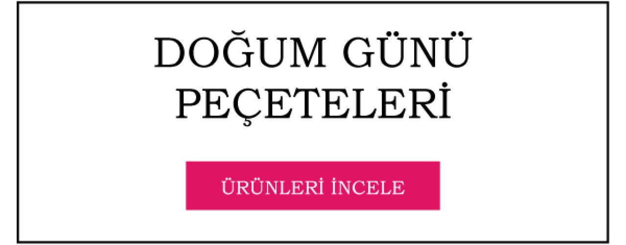 Doğum Günü Peçeteleri