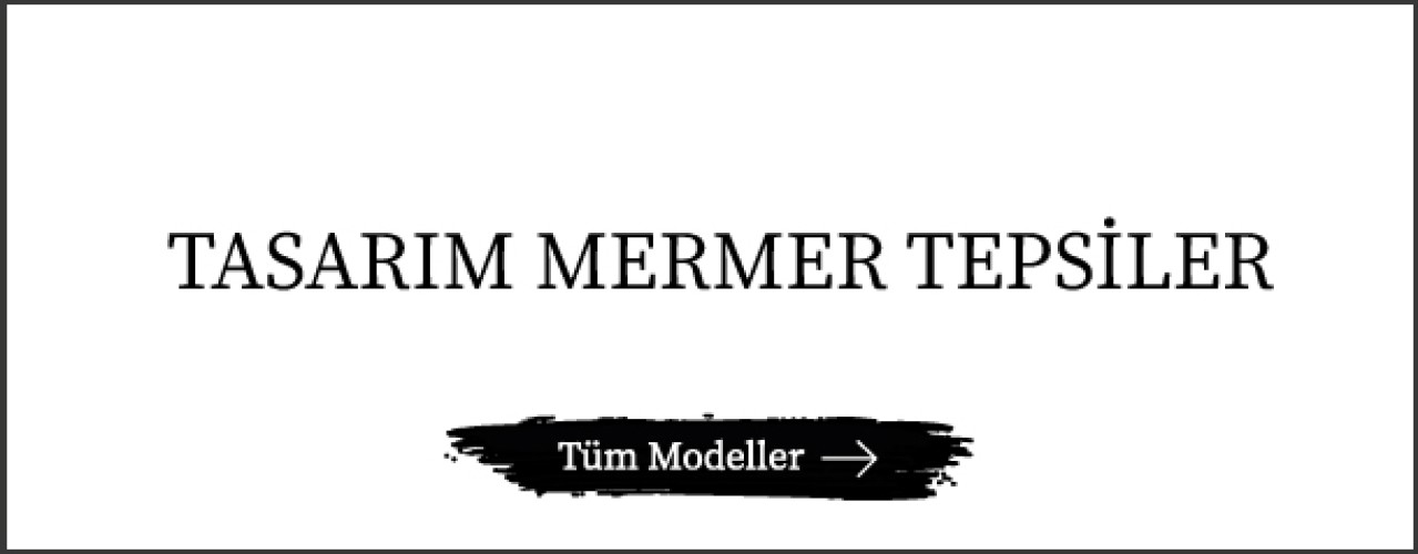Mermer Sunum Tepsileri