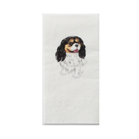 Köpek Desenli Tasarım Peçete NP6