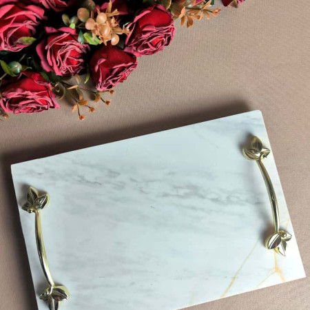 Tamos Mermer Söz-Nişan Tepsisi 20*30