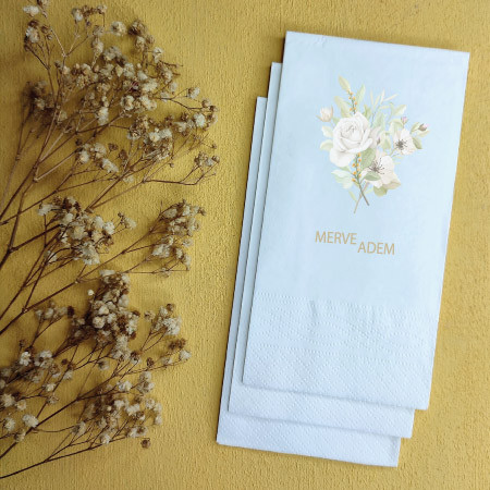 Tuberose Kişiye Özel Peçete